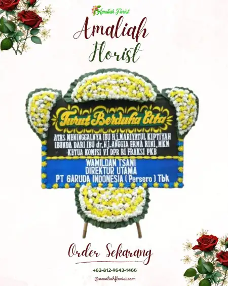 Papan Bunga Duka Gunung Tumpeng